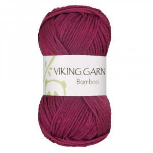 Viking garn Bamboo 50g - Rdbrun (618)