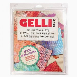 Tryckplatta - Gelli Arts -30,5x35,5cm
