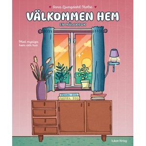 Velkommen hjem: En fargeleggingsbok med koselige hjem og hus