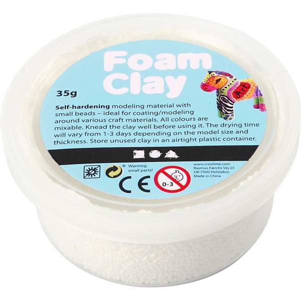 Foam Clay® - vit - 35 g Foam Clay® - vit - 35 g