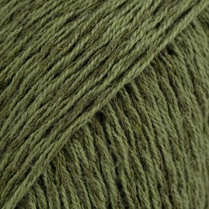 DROPS Belle Uni Colour garn 50g - Djup mossgr�n (38)