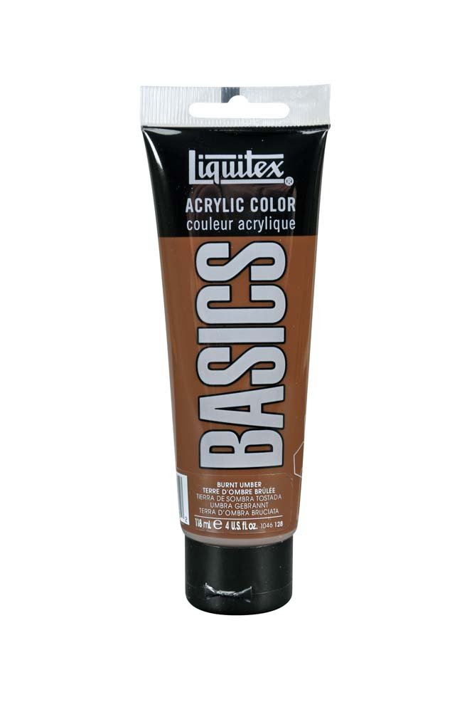 Akrylfärg Liquitex 118 ml - 128 Burnt umber - Akrylfärger, Konstnärsfärger