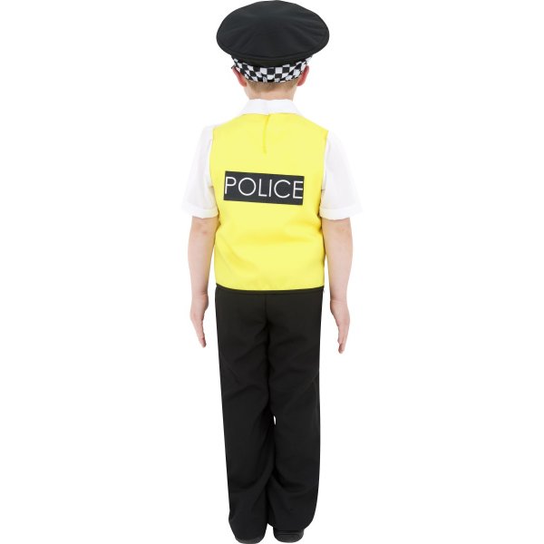 Poliskonstapel maskeraddräkt barn - Ålder 7-9 år Poliskonstapel maskeraddräkt barn - Ålder 7-9 år