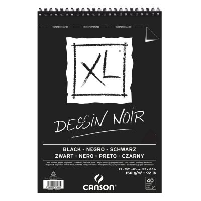 Canson XL Dessin Noir 150 g