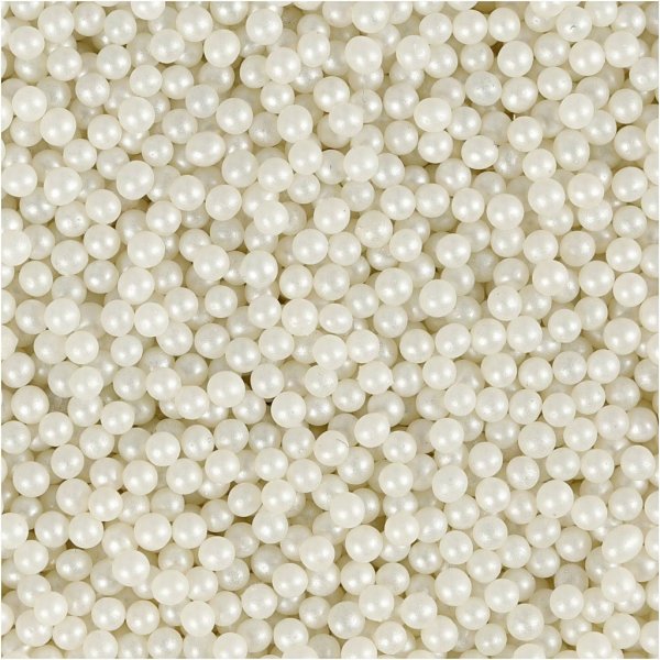 Miniglaskulor - pärlemor - 3 x 45 g Miniglaskulor - pärlemor - 3 x 45 g