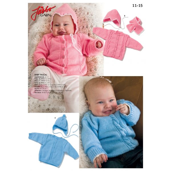 Stickmnster - 2 klassiska babyset