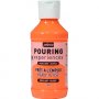 Pouringfrg - Pebeo Experiences - Fluorescerande orange