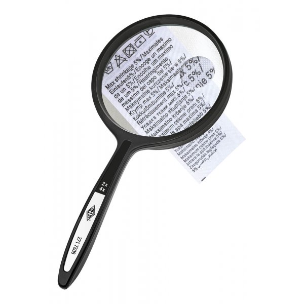 Förstoringsglas 6,35 cm - 2x och 4x förstoring Förstoringsglas 6,35 cm - 2x och 4x förstoring