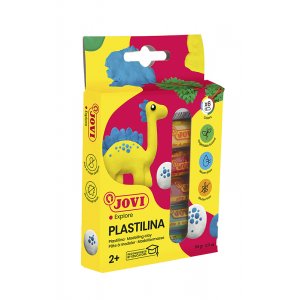 Leire - Jovi Plastilina - 6-pakning med blandede farger 15 g