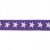 Elastisk bnd med Stjerne - Purple Lila