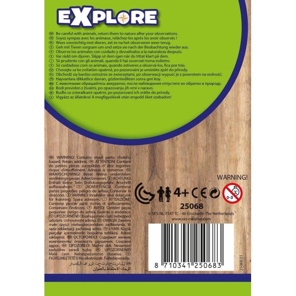 Dubbelsidigt insektsförstoringsglas Dubbelsidigt insektsförstoringsglas