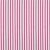 Duorand - Hvit med rosa smale striper (nr. 7) - 160 cm