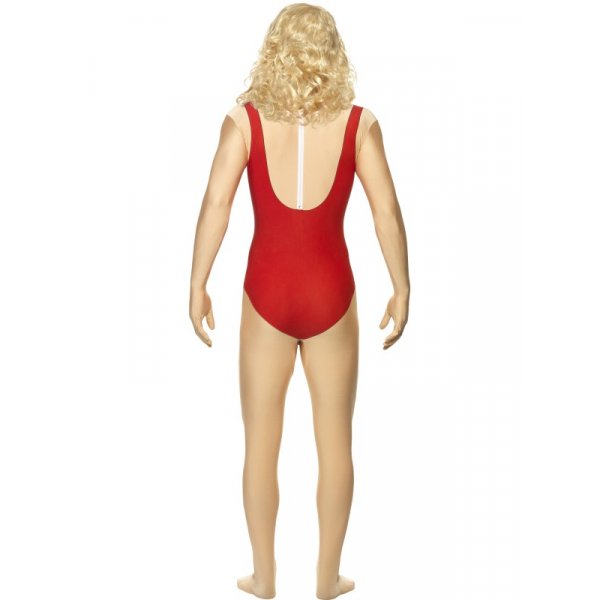 Second skin-dräkt, baywatch maskeraddräkt - Large Second skin-dräkt, baywatch maskeraddräkt - Large