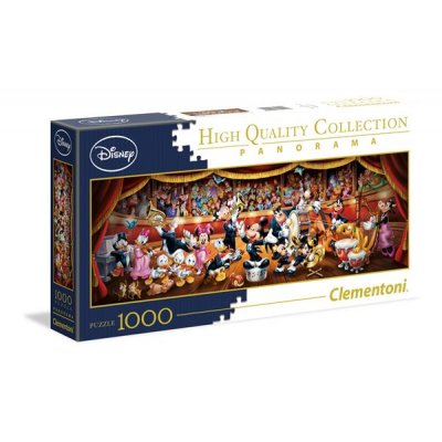 Pussel panorama 1000 bitar - Disney orkest