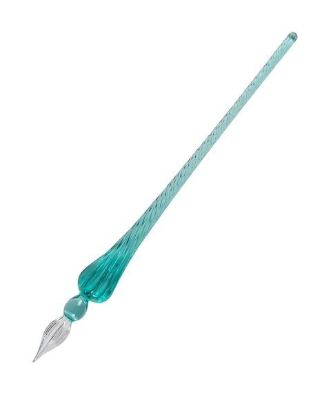 Glaspen J. Herbin - Turquoise - Kalligrafi penne, Kalligrafi, Penne, kridt & tusch