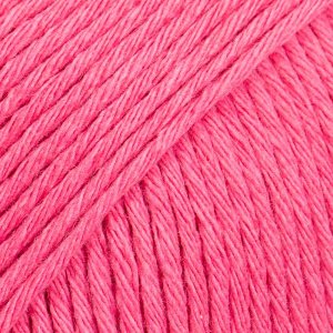 DROPS Cotton Light Uni Colour garn - 50g - Rosa Flamingo DROPS Cotton Light Uni Colour garn - 50g - Rosa Flamingo