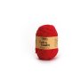 Rött amigurumi-garn i bomull 27 g - cirka 55 m Rött amigurumi-garn i bomull 27 g - cirka 55 m