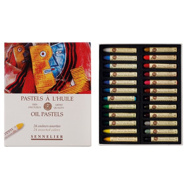Oljepastell Sennelier 5ml - 24 basf�rger