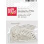 Rocaillep�rlor 15 mm, silverglans, 10 g