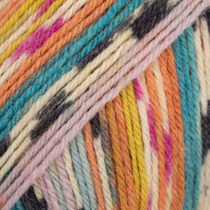 DROPS Fabel Long Print garn - 50g - Country Fair DROPS Fabel Long Print garn - 50g - Country Fair