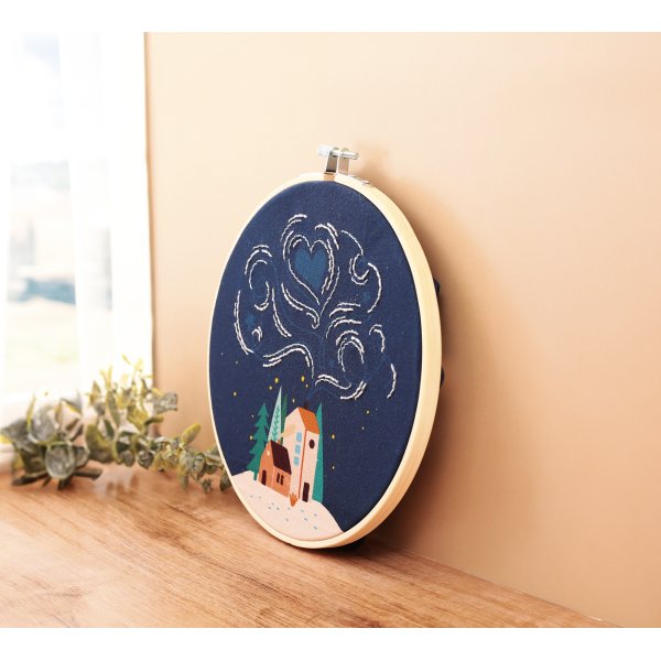 Broderikit nattmotiv �20 cm