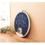 Broderikit nattmotiv �20 cm