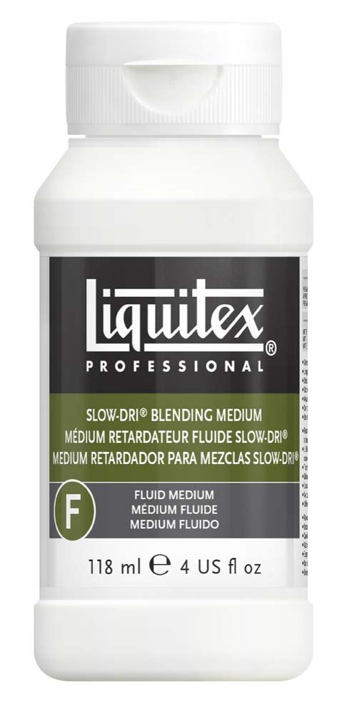 Slow-Dri Blandemedium Liquitex 118 ml - Akrylmedier, Malermedium, Fernis og kunstner medier til kunstmaling