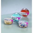 Rocaillesprlor silverlinjerade  2,6 mm - lavendel 500 g