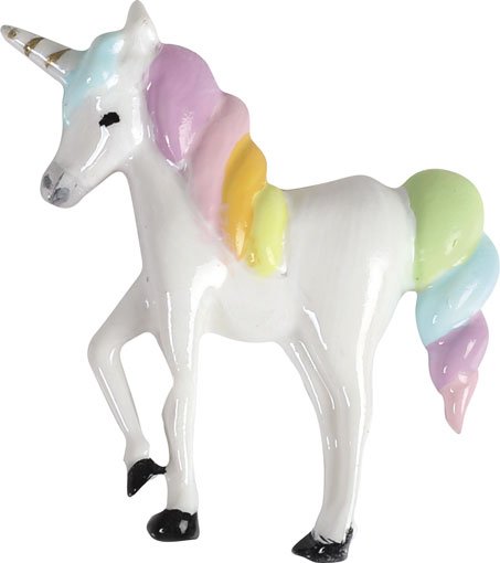 Mini silikonform - enhörning prinsessa, Ø 7 cm Mini silikonform - enhörning prinsessa, Ø 7 cm