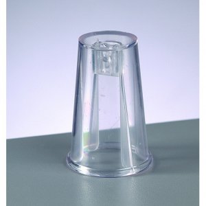 Adapter fr plastbollar - kristallklar (SBS)