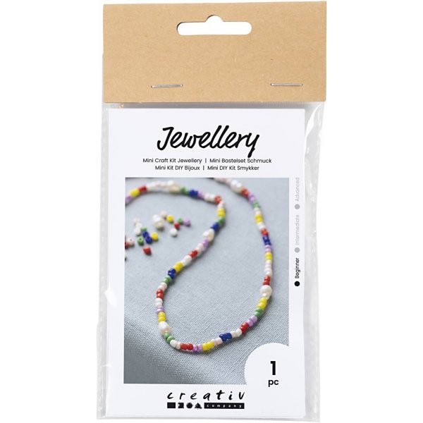 Mini DIY Kit Smycken - Halsband med sötvattenspärlor Mini DIY Kit Smycken - Halsband med sötvattenspärlor