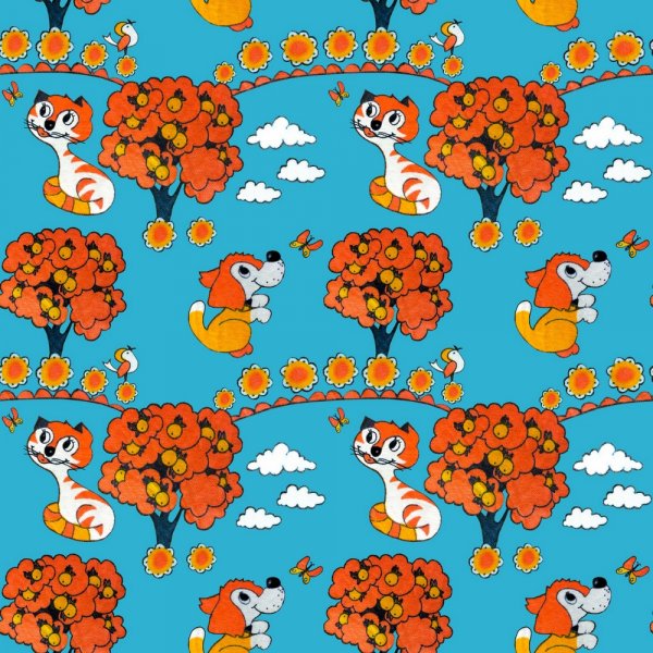 Mnstret Jersey 150 cm - Sommerferie Turkis