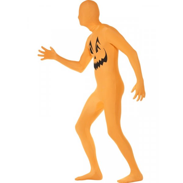 Second skin-dräkt, pumpa maskeraddräkt - Medium Second skin-dräkt, pumpa maskeraddräkt - Medium