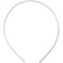Diadem smalt 8 mm Vit 5-pack Diadem smalt 8 mm Vit 5-pack