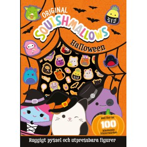 Squishmallows Halloween - hobbybok med over 100 klistremerker Squishmallows Halloween - hobbybok med over 100 klistremerker
