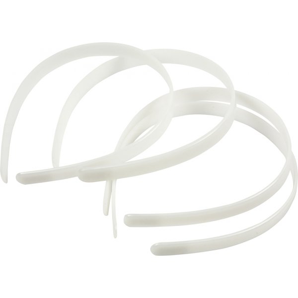 Diadem - 13 mm - vit - 5 st Diadem - 13 mm - vit - 5 st