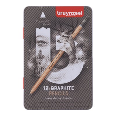Grafitpennor bruynzeel - 12 pennor