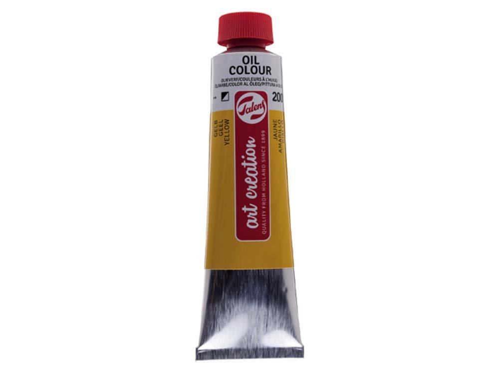Oliemaling Art Creation 40 ml - Yellow - Oliefarver, Kunstnerfarver