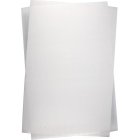 Krympplastark - Blank transparent - 100 ark