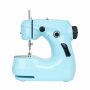 Mini symaskine med fodpedal og LED-belysning FHSM-211 bl�