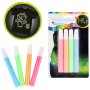 Textilpennor självlysande - 4-pack Textilpennor självlysande - 4-pack