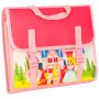 Sensorisk aktivitetsrygs�k prinsesse 28 x 25 cm lyser�d