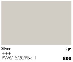 Cobra 40 ml - Sølv - Oliefarver, Kunstnerfarver