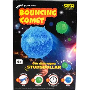 Studsbollar pysselset bl� och gr�n 2 st - g�r egna