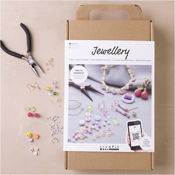 Start DIY Kit Smycken Livliga Färger Start DIY Kit Smycken Livliga Färger