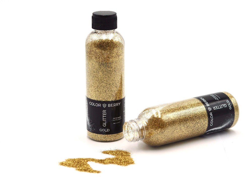 Glitter Dusty til harpiks - Gold Fine - Harpiks, Støbning, Støbning, Hobbymateriale, Håndværk
