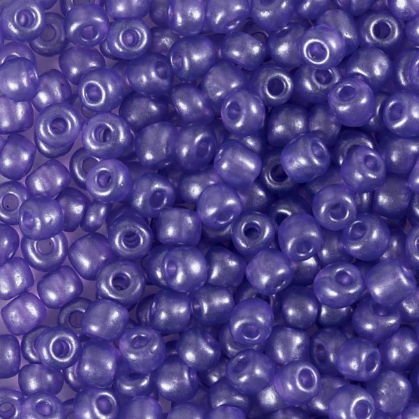 Rocaillepärlor 4 mm Lila 25 g Rocaillepärlor 4 mm Lila 25 g