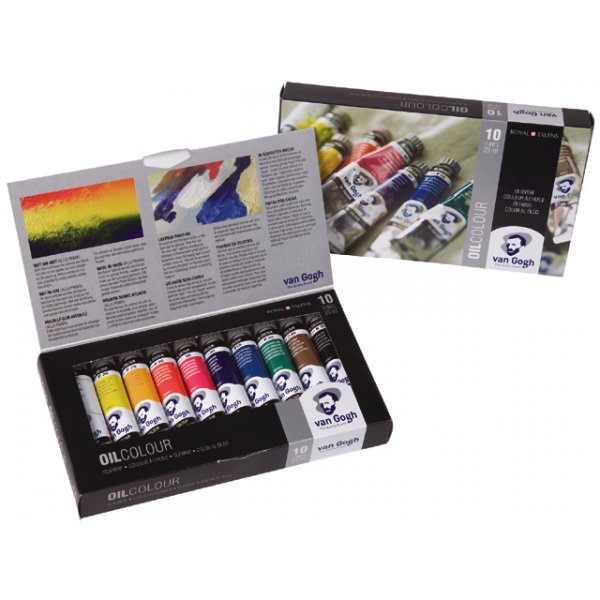 Van Gogh oljefrg i startset, 20 ml