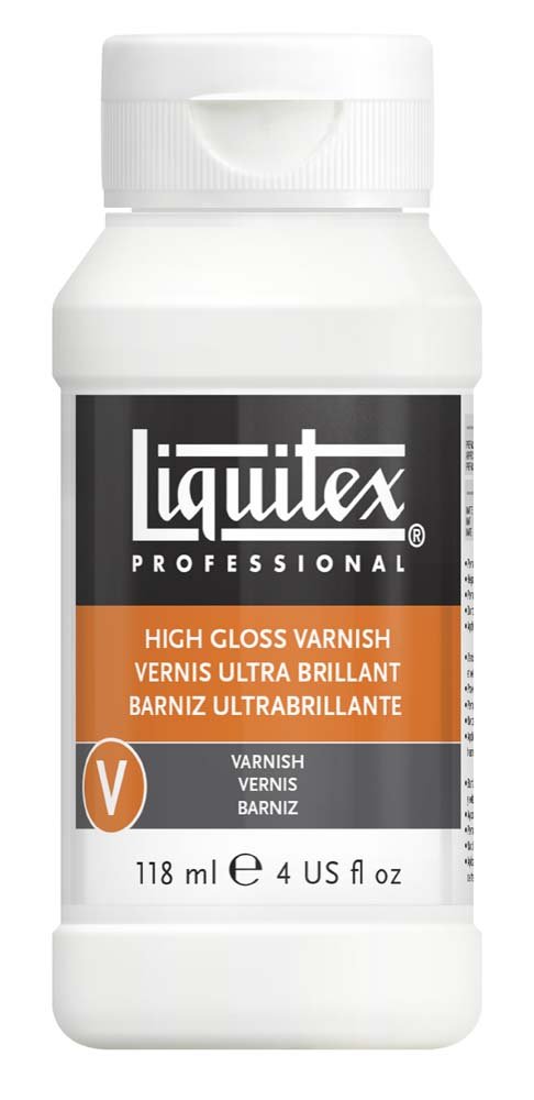 Lak Højglans Liquitex 118 ml - Akryl lak, Hobbylack, Fernis og kunstner medier til kunstmaling