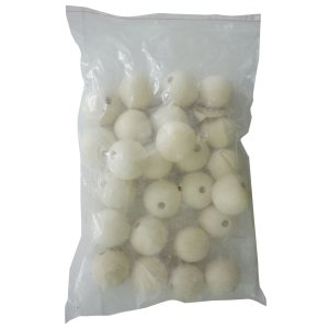 Träpärlor 25-pack, Ø 2,5 cm, hål 6 mm Träpärlor 25-pack, Ø 2,5 cm, hål 6 mm